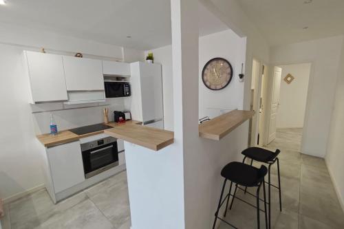 Appart 2 chambres calme & lumineux proche tram