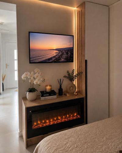 Cocon d Amour Studio avec Jacuzzi Terrasse et Parking Privé