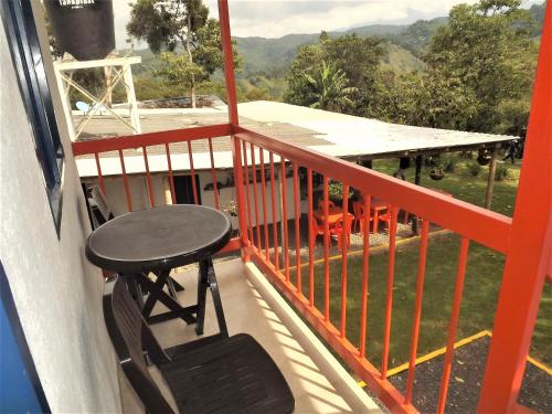 Un balcón o terraza de El ZORZAL