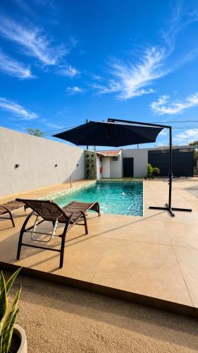 Espaço DTR - casa aconchegante com piscina e sinuca