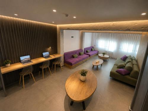 Gold & Concrete Acropolis Residence