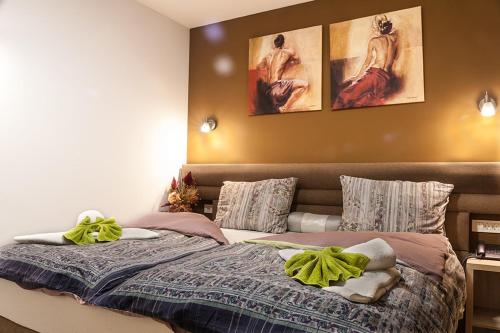 Cama o camas de una habitación en B&B Donna