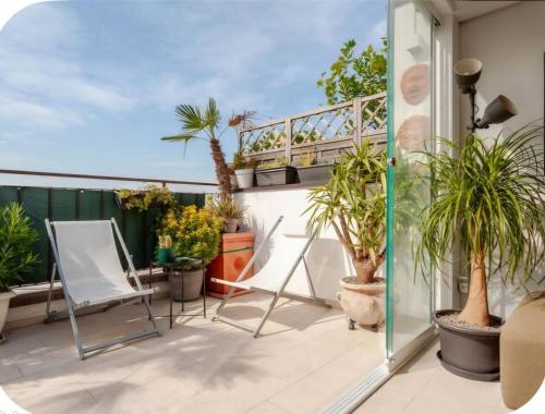 Navigli-Bocconi roof terrace apartment