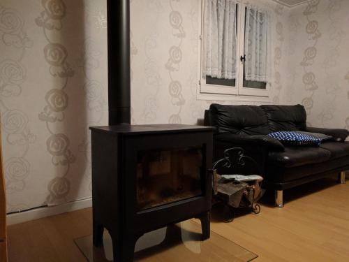 Katil atau katil-katil dalam bilik di Appartement Daria
