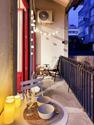 Comfortable flat, cozy balcony close to Aliados Av