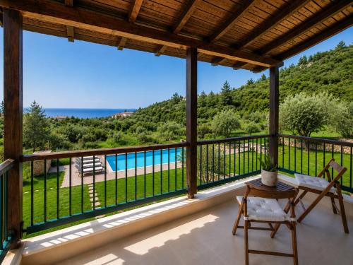 Iconic Olea Villa Pefkohori with Pool & Beach