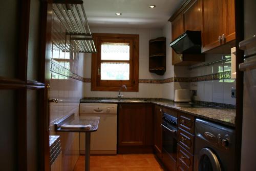 Η κουζίνα ή μικρή κουζίνα στο Apartamentos Cogulla