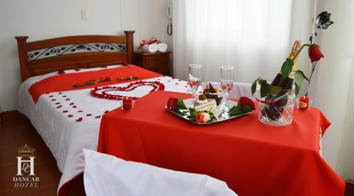 Nápoje v ubytování Hotel Dancar