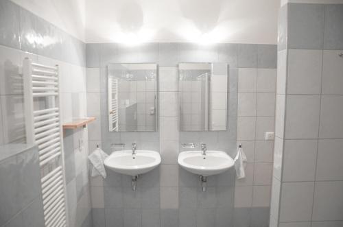 Koupelna v ubytování Penzion Solnice