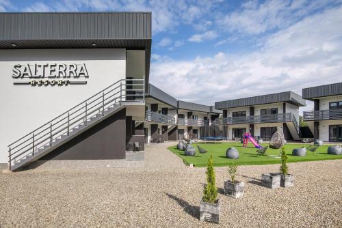 a rendering of the exterior of a building at SALTERRA Resort in Solotvyno