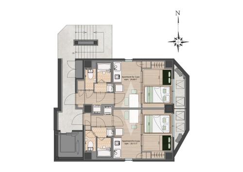 The Peak Shinsaibashi Elite Apartment Hotel