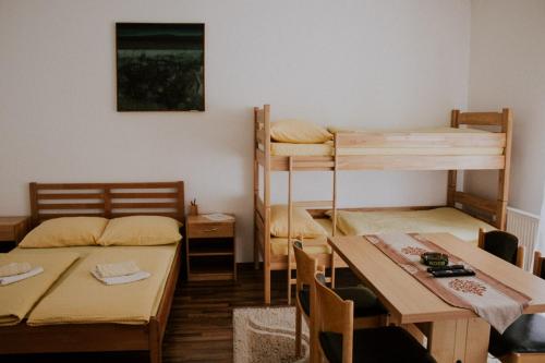 Postel nebo postele na pokoji v ubytování Apartments WinterSport