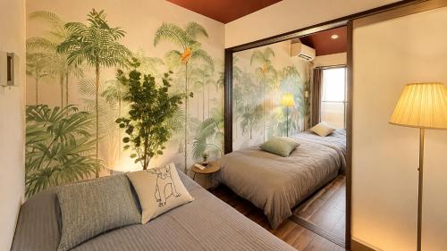 LEON RESORT Osaka bay Max10 people USJ 5min Namba 12min Osaka Sta 5min Shinsaibashi Osaka Castle 14min Chidoribashi Station 5min walk Best Location USJ5分 なんば12分 大阪駅5分 千鳥橋徒歩5分 心斎橋大阪城14分