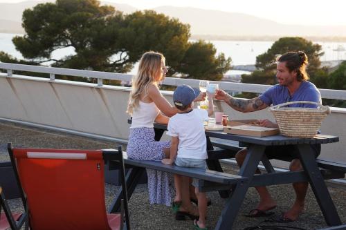Superbe rooftop vue mer Port Santa Lucia 5 pers