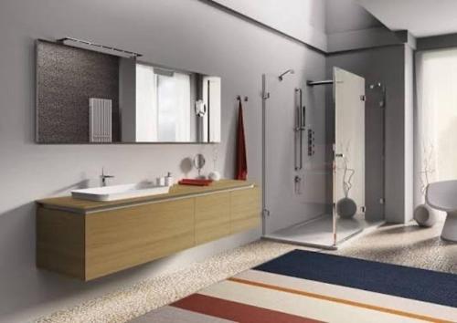a bathroom with a sink and a shower and a toilet at The palace lanka in Yakwala