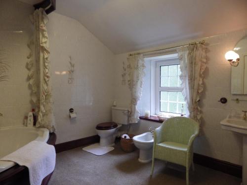 Koupelna v ubytování Sorbietrees B&B