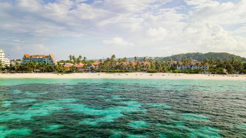 a view of a beach from the water at Decameron Isleño - All Inclusive in San Andrés