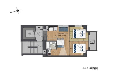 The Peak Namba West Apartment Hotel