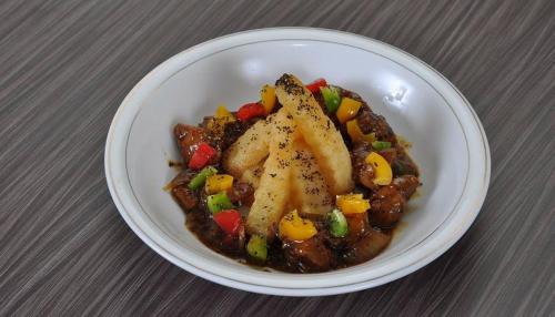 ホームステイの敷地内または近くでの食事または食べ物