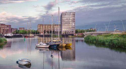Vista de un río cerca de este hotel