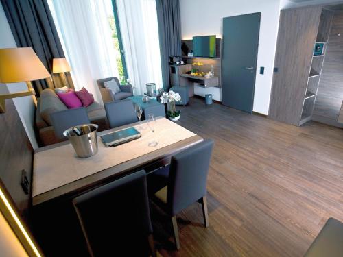 Zona de estar de Hotel Eislinger Tor