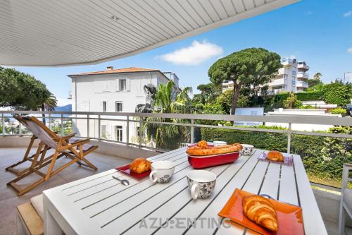 Azurenting - T3 Jean de Noailles - Vue Mer - Clim - Parking