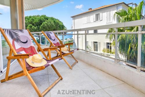 Azurenting - T3 Jean de Noailles - Vue Mer - Clim - Parking