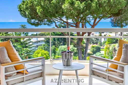 Azurenting - T3 Jean de Noailles - Vue Mer - Clim - Parking
