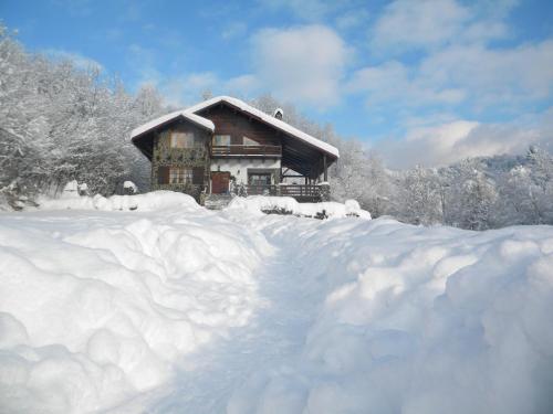 Chalet Kukavica v zimě