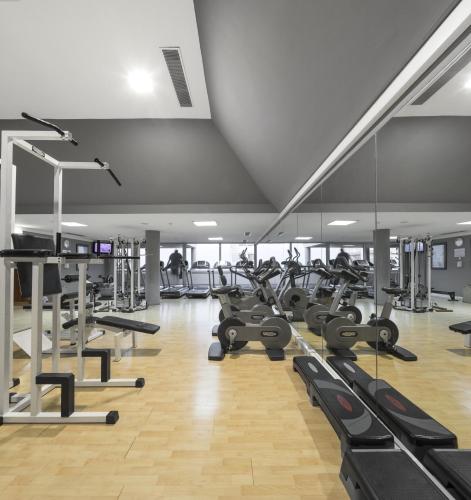 Gimnasio o instalaciones de fitness de Hotel Avenida