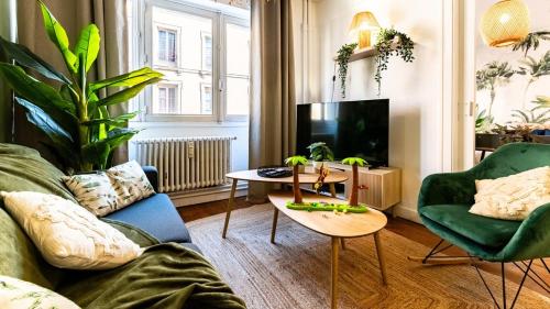 Jungl'Appart 2 chambres gare et centre - Garage inclus