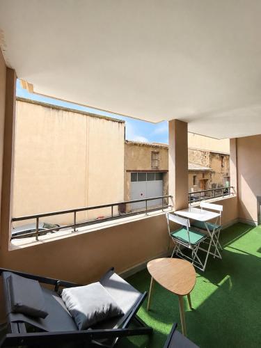 Appartement cosy au cœur de Sète avec balcon détente