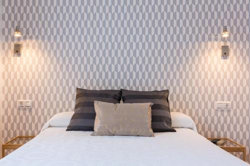 Katil atau katil-katil dalam bilik di Guadalupe Cozy Inns