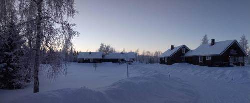Vuokatti Cottages v zime