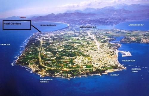ホテルの近くで見られる自然の景観