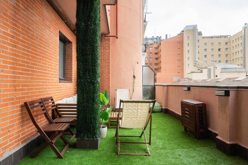 Estudio privado y tranquilo Plaza de España