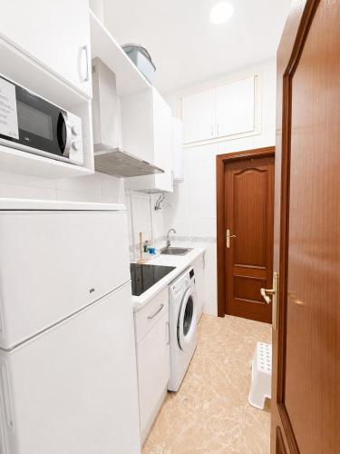 Amplio apartamento en Malasaña con aire acondicionado