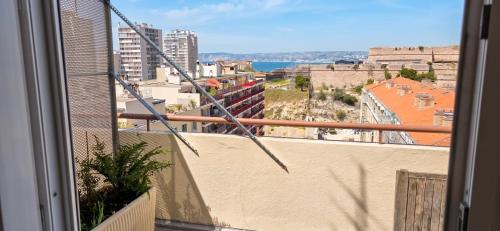 Studio charmant avec vue sur mer à Marseille, 25 m²