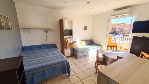Studio confort à Hyères - 20 m² avec barbecue et terrasse