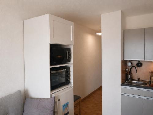Studio cabine face plage, parking - 2 pers.