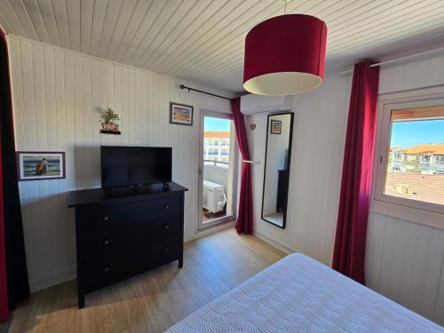 Cosy T2, Vue Mer, Plage - Clim, WIFI & Parking