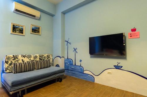 Et tv og/eller underholdning på Love Door B&B