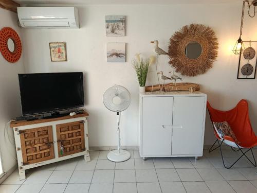 Port Frejus vue port, grand T2, 47m2, clim, piscine