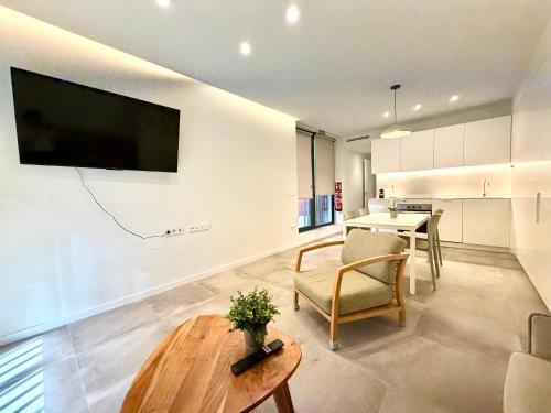 Relaxing Valencia 1BR Near Nou Mestalla & Metro