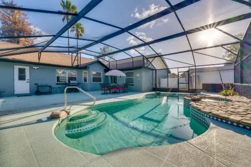 Luxe 4BR Villa Near Disney: Private Pool & Lanai photo 1