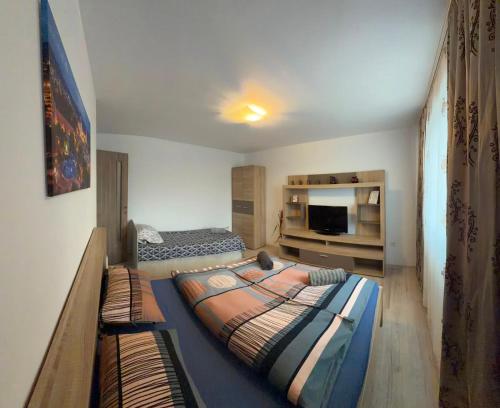 Un pat sau paturi într-o cameră la Roxen House