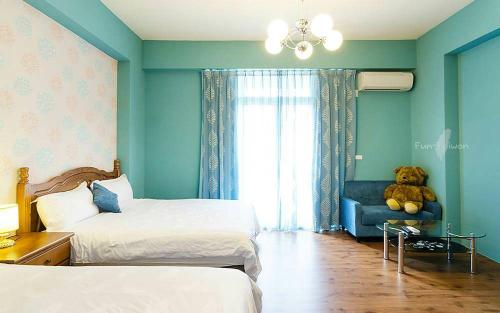 Krevet ili kreveti u jedinici u okviru objekta Slowly B&B