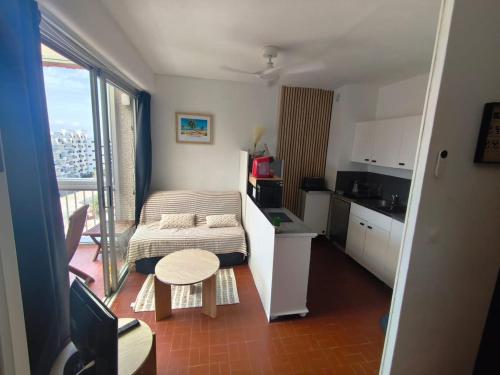 Joli T2 rénové 4 couchages, belle vue mer et étang