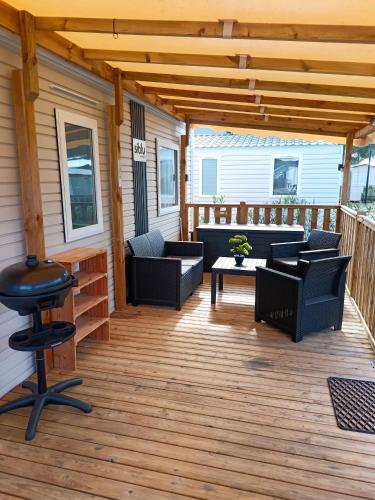 Bungalow moderne à Canet-en-Roussillon - 40 m² - Piscine
