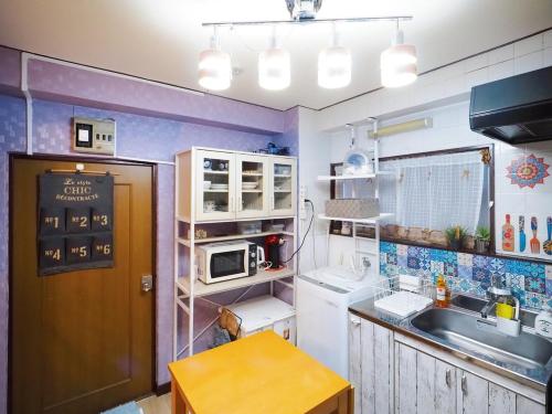 302 - Tokyo Ueno, 5 Min to Uguisudani Station, Entire Apartment for 4